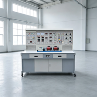 Banc de travail de formation en technologie des moteurs électriques industriels pour projet d'ingénierie électrique universitaire