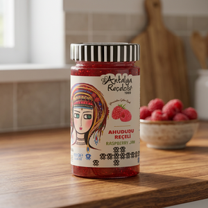 Confiture de Framboises Série Yoruk 50% Fruits 650g Haute Qualité - Product Image 1