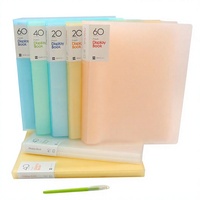 Fournisseur chinois de couvertures de reliure en PVC transparent, format A3, A4, A5, feuilles de PVC mat givré pour la reliure de documents