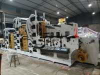 Machine d'impression Flexo 10 couleurs pour LABEL avec station de découpe