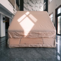 Tente gonflable portable étanche à porte unique MT MT-C001 Darkroom Technology de 6,3 m² en tissu Oxford 210D double couche