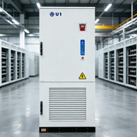 Système d'énergie solaire tout-en-un C&I ESS BMS EMS PCS avec batterie LiFePO4 de 125 kW, 241 kWh, 261 kWh, refroidissement liquide, pour AIDC