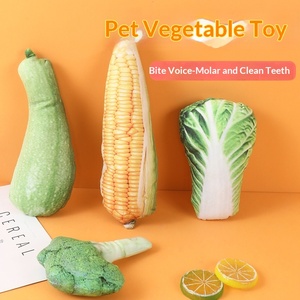 Juguete Ecológico <span class=keywords><strong>de</strong></span> Peluche con Forma <span class=keywords><strong>de</strong></span> Vegetal para Perros, Juguete Masticable para Limpiar los <span class=keywords><strong>Dientes</strong></span>, Juguete Resistente para Perros Pequeños y Medianos - Product Image 2
