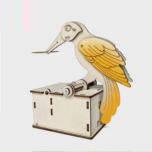 Scatola Portastuzzolini dal Design Creativo, Giocattoli per Esperimenti Scientifici, Puzzle in Legno per Bambini, Giocattolo Educativo 3D in Legno - Product Image 4