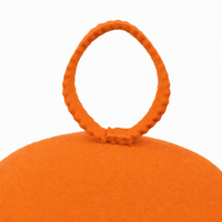 Chapeau de sauna et spa en feutre de laine mérinos 100 % pure, réutilisable, doux pour la peau, coloré, épaisseur 3 mm, pour adultes