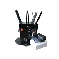 6 canaux télécommande rotatif machine de feux d'artifice de mariage systèmes de tir pour l'étape fontaines pyro froid feux d'artifice Offre Spéciale