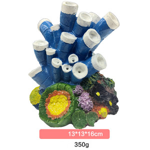 버섯 집 수족관 장식 게 숨김 수족관 및 액세서리 파인애플 집 물고기 탱크 수족관 - Product Image 4