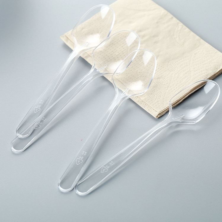 Disposable Clear Plastic Spoon