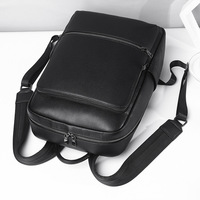 Sac à dos pour ordinateur portable en cuir de haute qualité pour les voyages d'affaires en plein air, élégant, tendance, nouveau style, sacs d'ordinateur de bureau