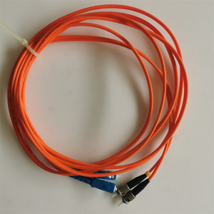 Cable de Fibra Óptica Original de 62.5/125um, Doble Núcleo, 3m, Conector SC ST - Product Image 1
