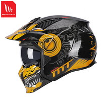 MT Casque de moto haute qualité DOT ECE approuvé modulaire Casques intégraux mousse ABS nouvelle route modifiable Moto Casco personnalité
