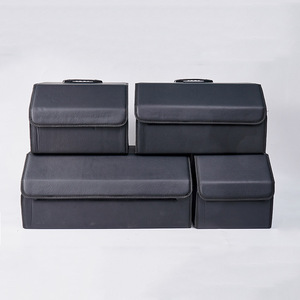 Organizador de coche plegable multifuncional <span class=keywords><strong>Mico</strong></span>, bolsa de almacenamiento colgante para el reposacabezas del coche, impermeable, de cuero de poliuretano - Product Image 3