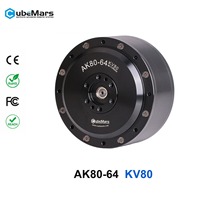 Moteur d'articulation de genou pour robot humanoïde CubeMars AK80-64 KV80 sans balais, 120 Nm, couple élevé, actionneur robotique antidéflagrant pour jambe