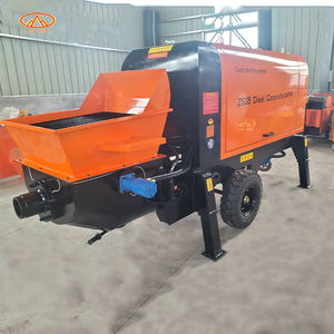 Bomba De Concreto Mini Maquinaria De Concreto Bomba De Betão Diesel Do Misturador De Concreto Bomba De Caminhão - Product Image 6