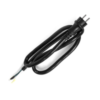 Hochwertiges Europäisches Standard VDE Wasserdichtes Verlängerungskabel CEE7/7 Gummi-Netzkabel für Computer