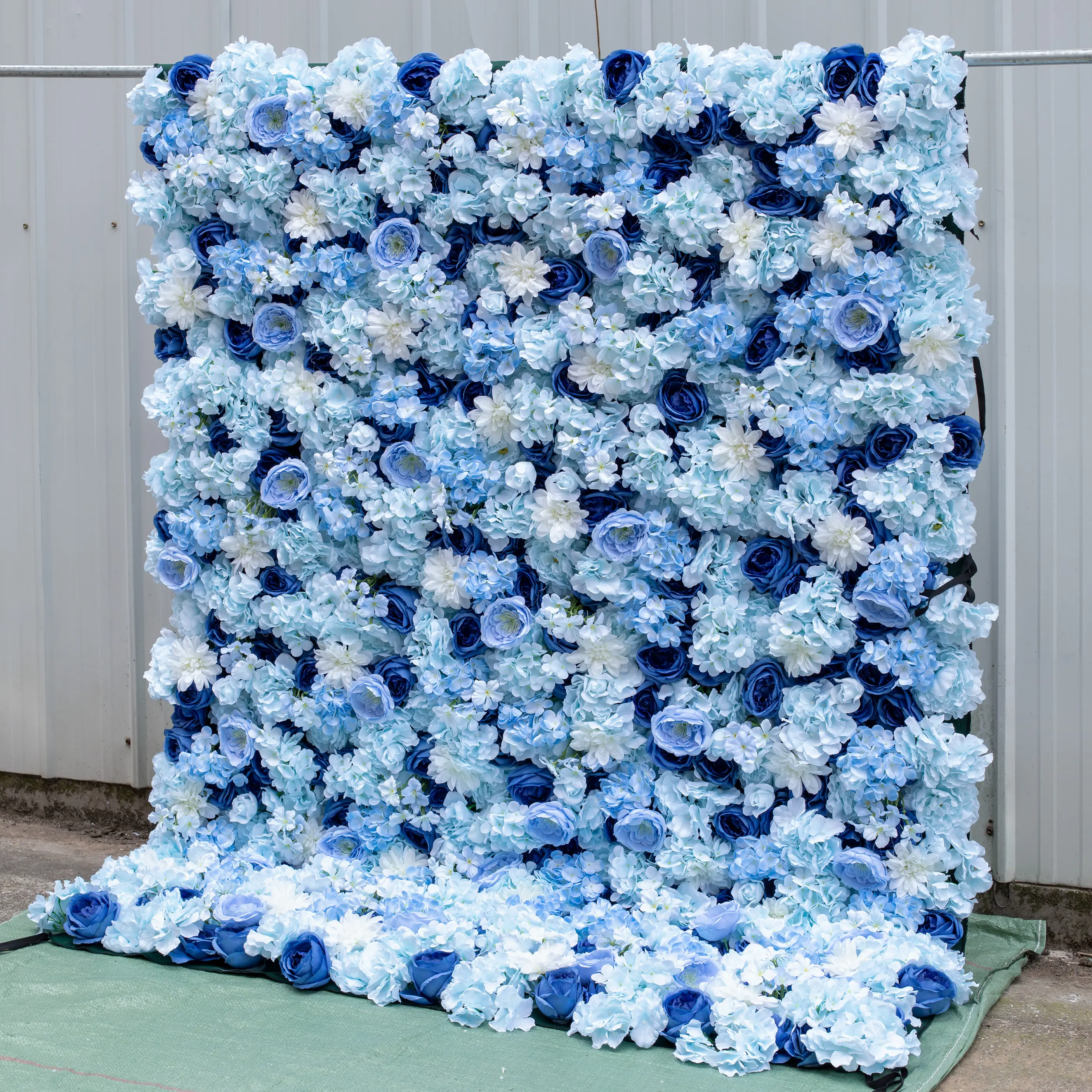 gadget 2023 new arrival flower wall curtain decoration for wedding event
