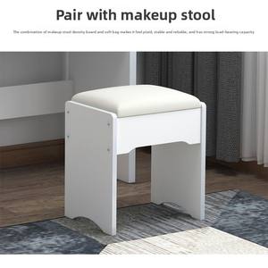 2023 coiffeuse simple moderne pour petits appartements LED caractéristique armoire de rangement multifonctionnelle pour chambre à coucher - Product Image 5