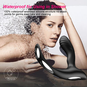 Vibrateur <span class=keywords><strong>anal</strong></span> en silicone <span class=keywords><strong>chauffant</strong></span> de haute qualité pour hommes avec vibration - Product Image 6