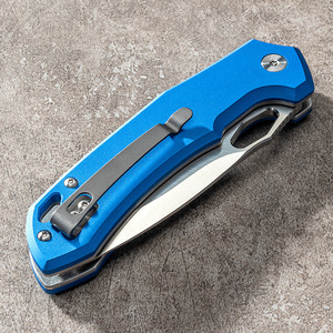 Couteau de survie tout-en-un pour le camping, lame VG10, manche G10, multifonction, portable, non affûté, personnalisable, fabriqué en [lieu de fabrication] - Product Image 3