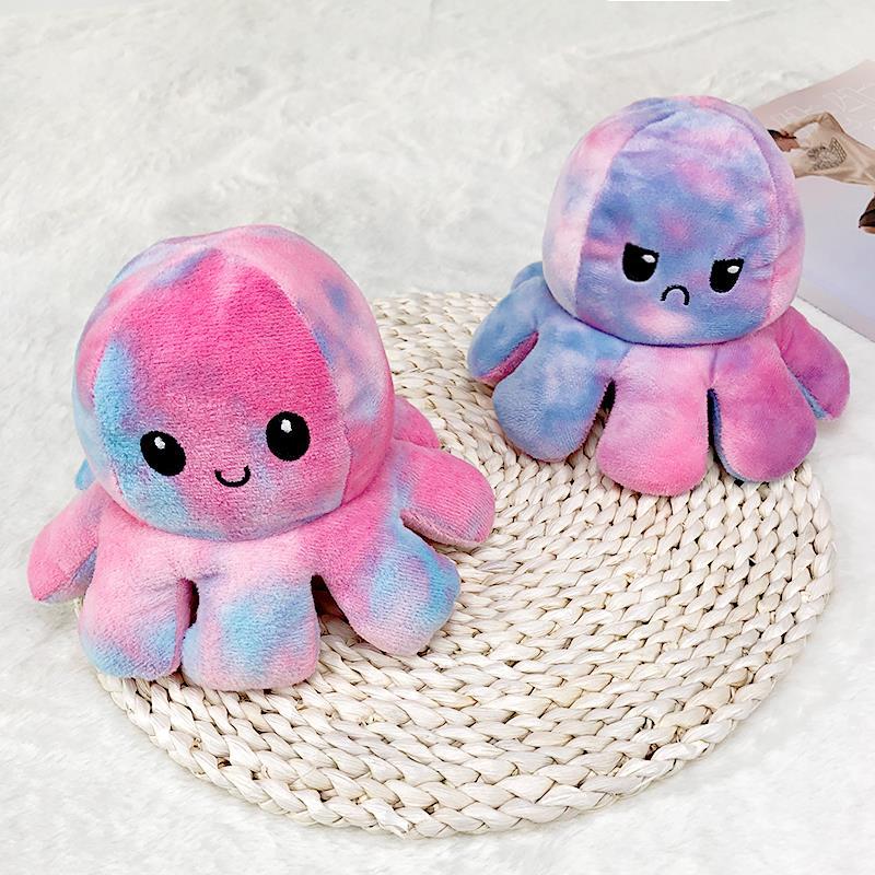 drop ship Octopus Plush Toy Kids Girlfriend Soft Gift Lovely octopus reversible Stuffed Toys octopus plush reversible