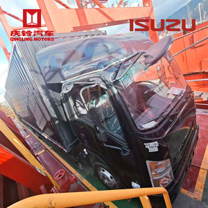 Light Duty 4x2 Diesel for Euro 6 Van Truck New LHD 5 Tons 6.2-8m <b>Cargo</b> Box Black <b>White</b> Color - Product Image 1