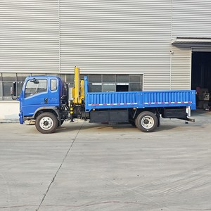 ราคาโรงงาน รถบรรทุกติดเครนพับได้ Sinotruk HOWO 4X2 HOWO 3.2 ตัน 5 ตัน สำหรับขาย - Product Image 4