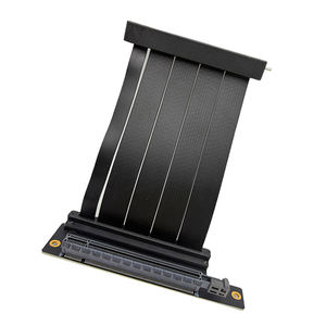 Câble élévateur PCIE 4.0 X16 <span class=keywords><strong>Carte</strong></span> d'extension 5-60m <span class=keywords><strong>pour</strong></span> cartes graphiques de bureau 32 GB/S Serveur de qualité industrielle Stock - Product Image 1