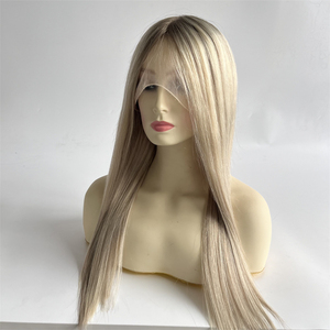 Peluca de alopecia, <span class=keywords><strong>quimio</strong></span>, grado médico, cabello humano Judío Europeo, <span class=keywords><strong>pelucas</strong></span> médicas de silicona suave antideslizante - Product Image 4