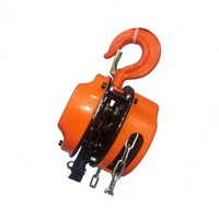 Palans à chaîne manuels JUDA neufs 3/6/9/12m HSC 0,5T-5T avec chaîne de charge G80 certifiée CE, double poulie, protection IP55, -40~150°C