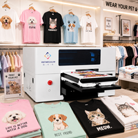 Impresora de Camisetas DTG Económica Refinecolor, Tamaño A3, Multicolor, Máquina de Impresión Directa a Prenda, Máquina de Impresión DTG para Camisetas