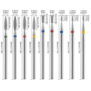 KADS Diamond <b>Nail</b> Drill Bits for Electric <b>Nail</b> Drill Machine Milling Cutter Cuticle Professional Pedicure Remover Gel Polish - Product Image 6
