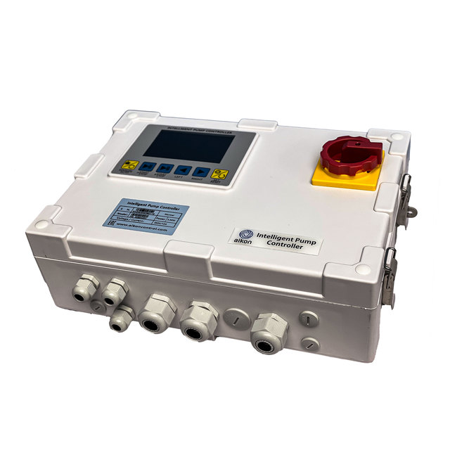 Control Box IP54 Lcd Screen Intelligent Water Pump Control Set Sewage Pump Controller