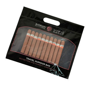 工場生産 保湿 シガー包装袋 プラスチックジッパー付き マイラーポーチ 葉巻・タバコ保管用 防湿 - Product Image 5