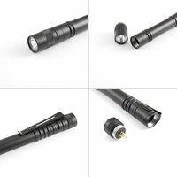 Ybgai Offre Spéciale armes d'autodéfense led stylo lumière mini lampe de poche led pour courir