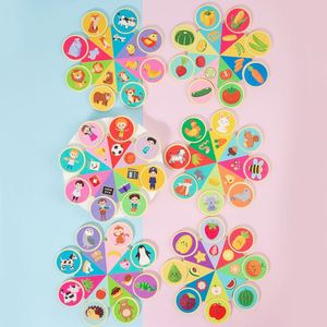 Wooden Educational <b>Puzzle</b> for Animals and Their Food Matching <b>Game</b> Kids Montessori Toy - Product Image 4