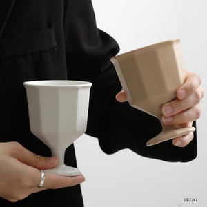 Taza de Cerámica Personalizada de Gran Capacidad, sin Asa, Diseño Elegante para Postres, Uso como Regalo, Público Objetivo General - Product Image 2