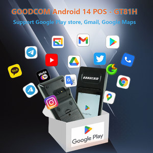 Xách tay Android 14 máy in cho trực tuyến đặt hàng thực phẩm quản lý di động cầm Tay POS thiết bị đầu cuối với máy in - Product Image 5