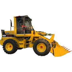 Máquina de construcción de alta calidad KOMATSU WA100 2017 usada, cargadora de ruedas de origen japonés - Product Image 1