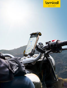 <span class=keywords><strong>Soporte</strong></span> <span class=keywords><strong>para</strong></span> Teléfono de Manillar de Motocicleta Lamicall BP05, Metálico Premium, Estable, con Abrazadera, Diseño Antirrobo, Artículo Más Vendido - Product Image 5