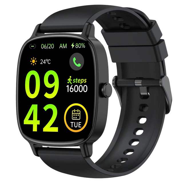 1.85" HD Screen Smartwatch IP68 Waterproof Bluetooth Call Heart Rate Monitor Fitness Tracker Smart Watch for Men Women Running