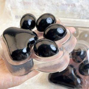 Hot Selling Novelty TPR Soft Big Cat Paw Hand Exercise Squeeze <b>Squishy</b> Stress Relief Toys Party Favors for Kids and Adults - Product Image 5