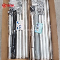 Lit surélevé pour chien d'extérieur, cadre en alliage d'aluminium, anti-rouille, résistant à l'humidité, maille ventilée, facile à nettoyer, pour jardin et terrasse