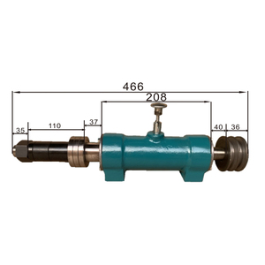 Machine à tenonner le bois STR Custom 6000 tr/min, broche de scie à table BT50 50 mm, siège de roulement d'arbre principal 206, couple 1,0 Nm, 380 V/220 V - Product Image 5