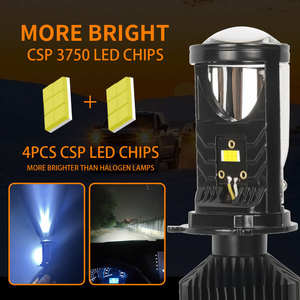 Ampoule de projecteur Bi-LED JoyFree 8000LM 6500K, grand objectif, phare Bi-LED, objectif de projecteur, phare de voiture pour voiture - Product Image 3