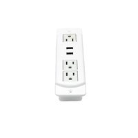 Canapé de protection pour enfants TR avec multiprise dissimulée et ports USB doubles pour bureau et usage domestique