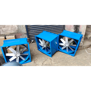 Ventilador Axial Industrial Cuadrado de 900 mm con Aspas de Aluminio, Alto Flujo de Aire, Unidad de Refrigeración y Ventilación, Resistente y Duradero - Product Image 6