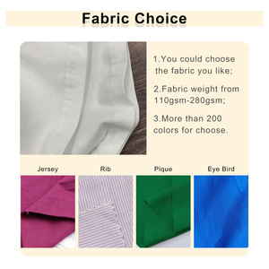 Camiseta deportiva transpirable de algodón peinado 100 estilo básico con serigrafía personalizada 180 Gsm, camiseta de ajuste Regular con cuello en V para mujer - Product Image 3