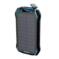 Nouveau produit 2025 : Lampe torche portable solaire étanche grande capacité (25000mAh/26800mAh) pour camping et extérieur, avec micro USB