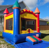 Moonwalks gonflable maison de rebond enfants BouncerJump Castle pour enfants lune rebond saute château gonflable gonflable commercial