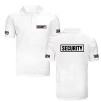 Packs de polos classiques de sécurité pour hommes – Uniformes de gardien de sécurité et de bodyguard – Tenues de travail et de golf pour l'extérieur